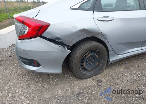 2018 Honda Civic Lx from USA, damaged, VIN 19XFC2F54JE041742